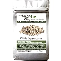 The Spice Way White Peppercorns - 4 oz
