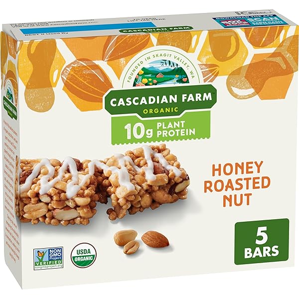 CASCADIAN FARM ORGANIC HONEY ROASTED NUT PROTEIN GRANOLA...