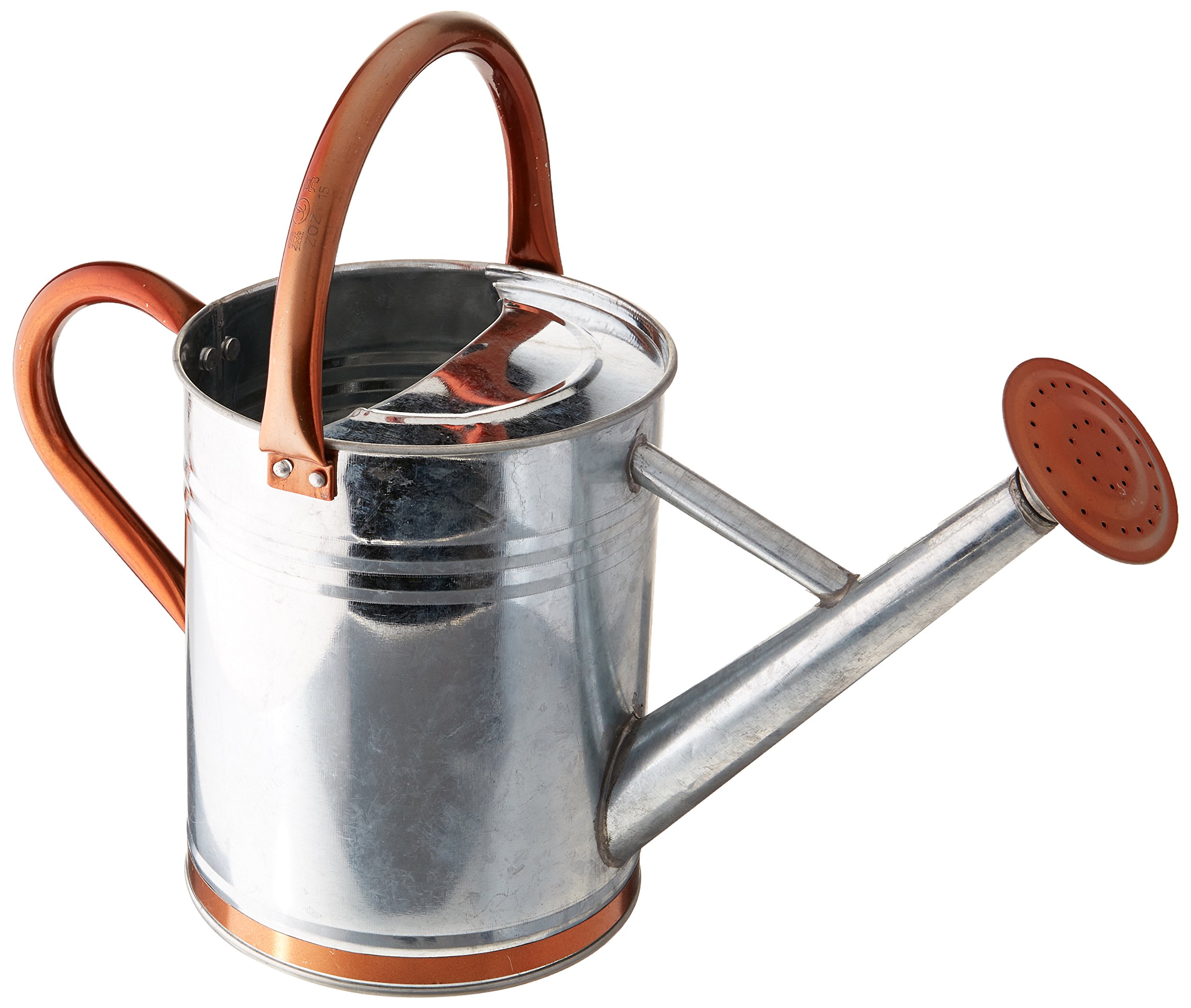 Gardman 8326 Galvanized Steel Watering Can with Copper Accents 1Gallon eBay