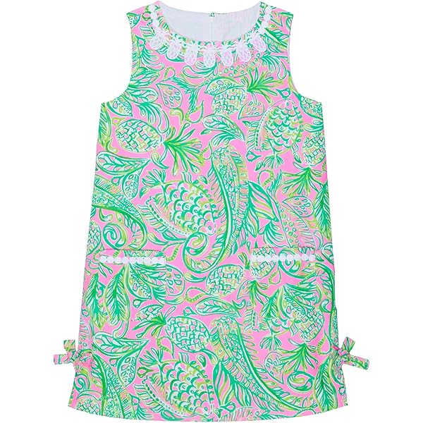 white christmas dresses Little Lilly Classic Shift 8 / Roxie Pink Wave N Sea main image 0