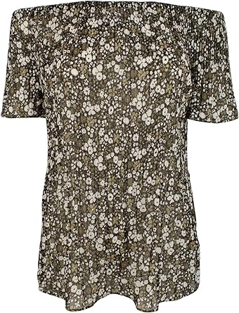 michael kors t shirt womens brown