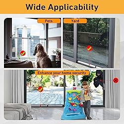 2 Pack Sliding Door Security Bar, Window Security
