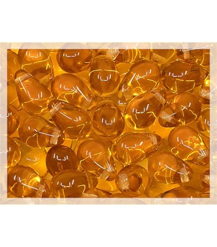 Natural Baltic Amber Loose Beads With Holes – Approx. 120-140 Beads – Genuine Lithuanian Amber