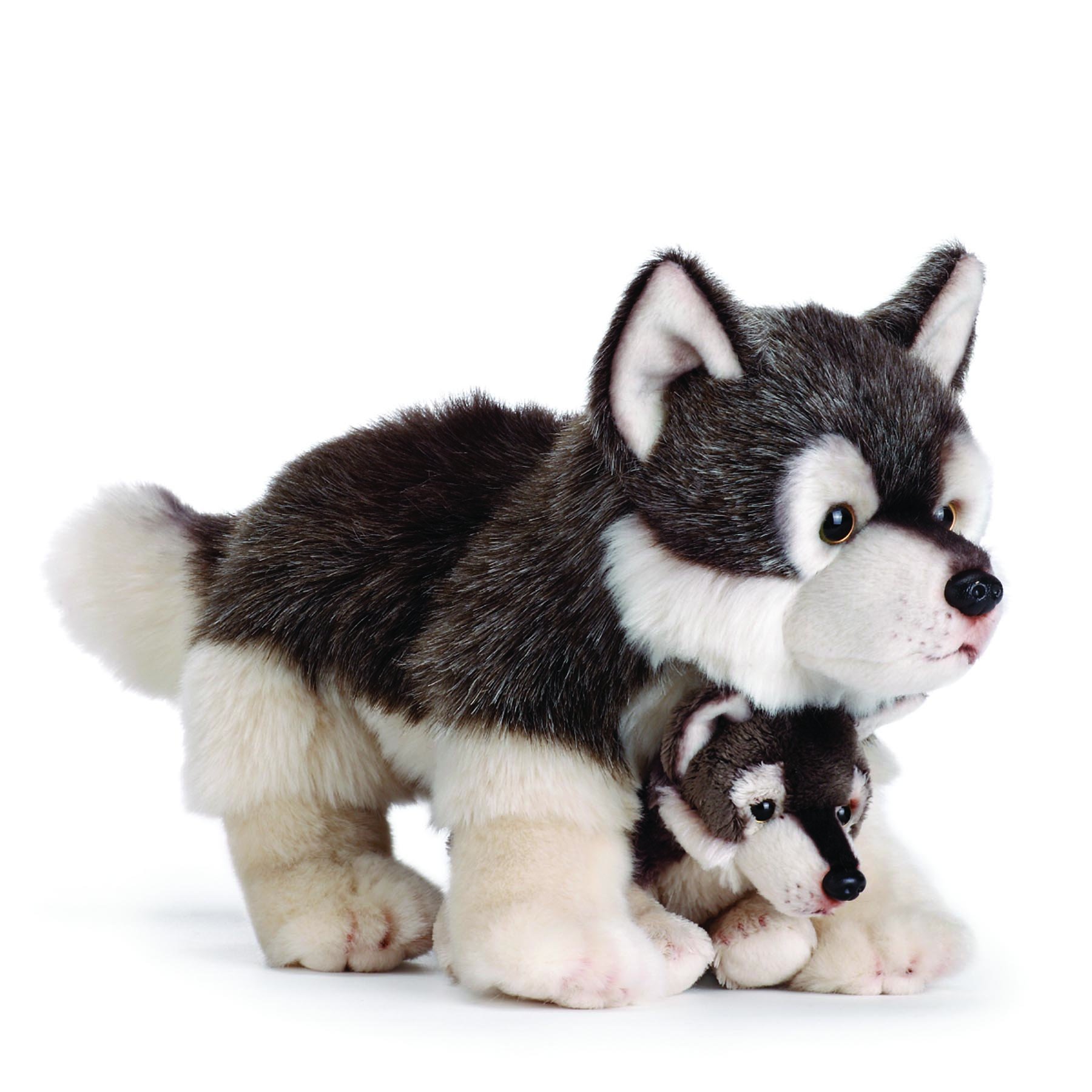 Nat and Jules Wolf Plush Toy, Large Baby