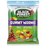 Black Forest Gummy Worms Candy, 4.5 Ounce Bag