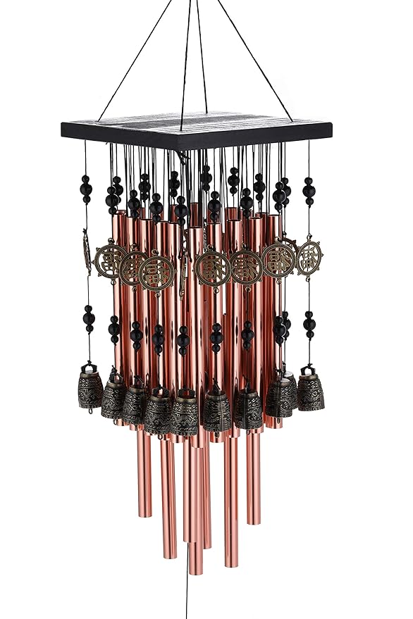 IMART Metal Tube Large Wind Chime with Copper Bell