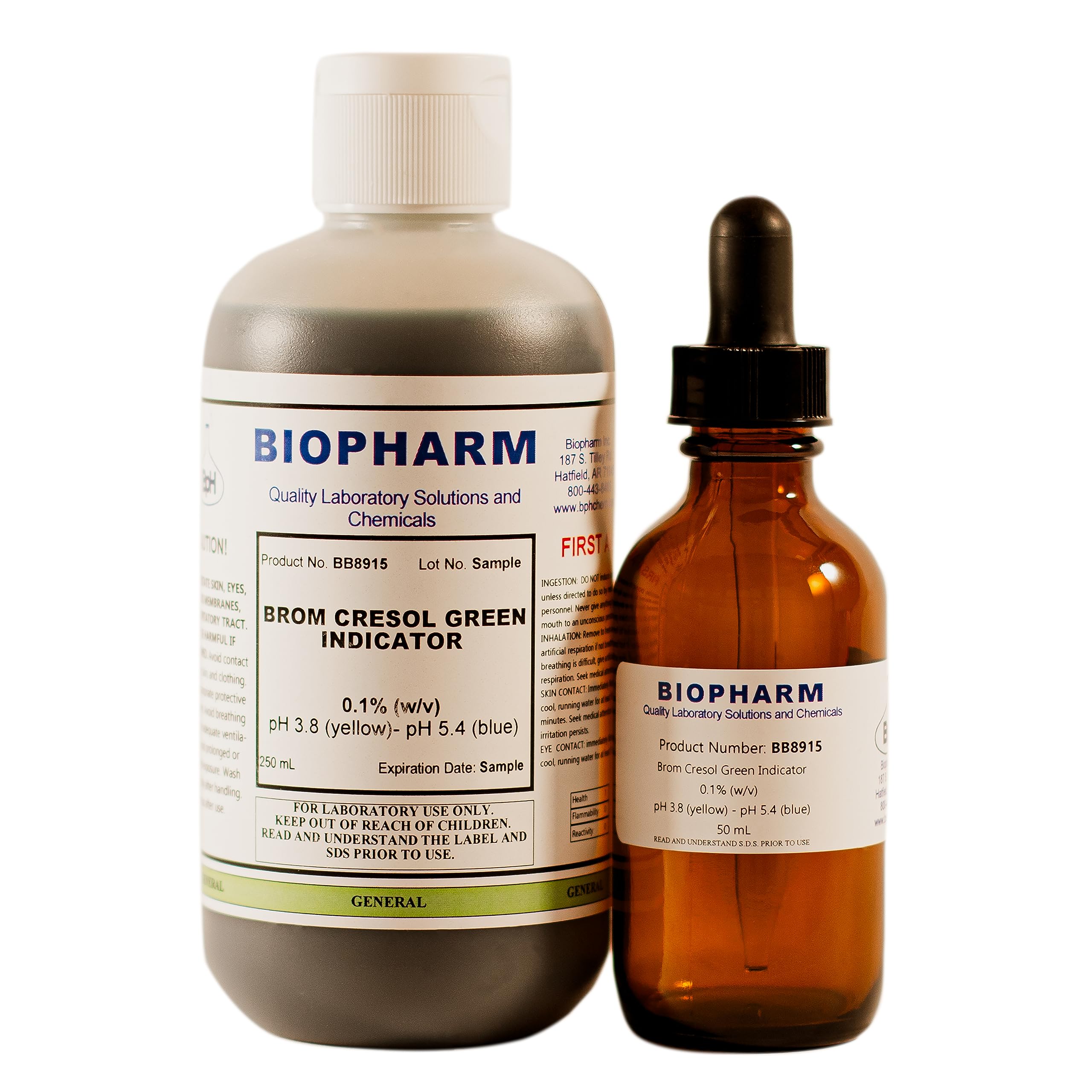 Bromocresol Green Indicator 0.1% w/v Aqueous
