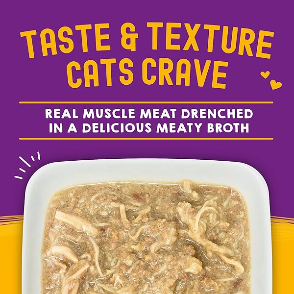 STELLA & CHEWY’S CARNIVORE CRAVINGS WET CAT FOOD – PREMIUM POUCHES – GRAIN FREE, HIGH PROTEIN CHICKEN & CHICKEN LIVER – PERFECT FOR PICKEY EATERS – COMPLETE MEAL OR TOPPER (2.8 OZ, 12 PACK)