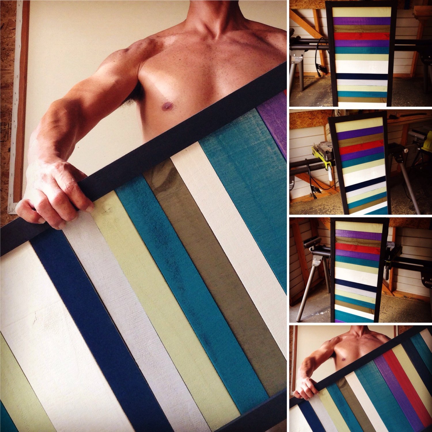 Wood Abstract Wall Art, Rustic Wood Abstract Wall Art, Reclaimed Wood Abstract Wall