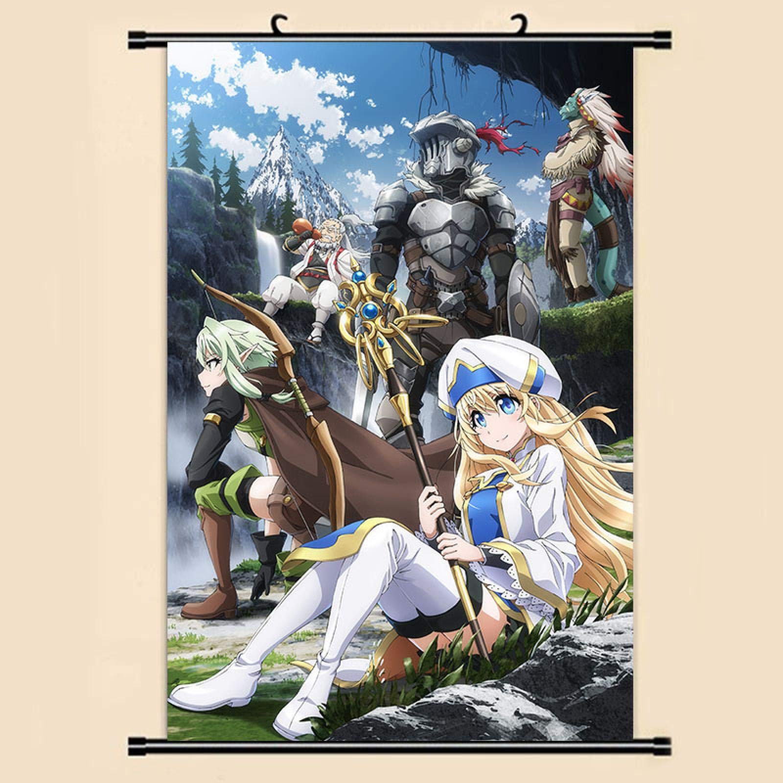 YAYITAI Stretch Poster Anime Manga Goblin Slayer Wall Scroll Painting Picture Wallpaper Stickers Pos