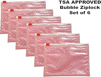 bubble ziplock pouch