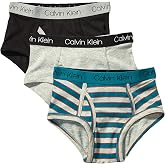 Calvin Klein Kids Boys' Modern Cotton Brief Underwear 3-Pack