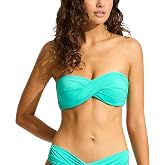 Seafolly Women's Twist Bandeau Bikini Top Swimsuit Swimwear
