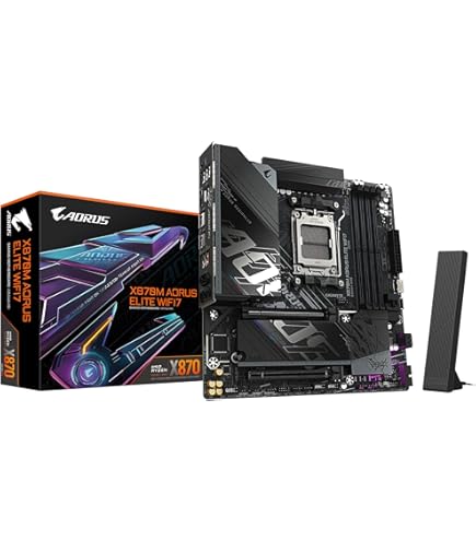 Amazon.com: GIGABYTE B850M AORUS Elite WIFI6E Motherboard - AMD