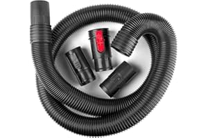 Workshop Wet/Dry Vacs WS25020A 2-1/2-Inch X 7-Feet Dual-Flex Locking Hose for Wet Dry Shop Vacuum