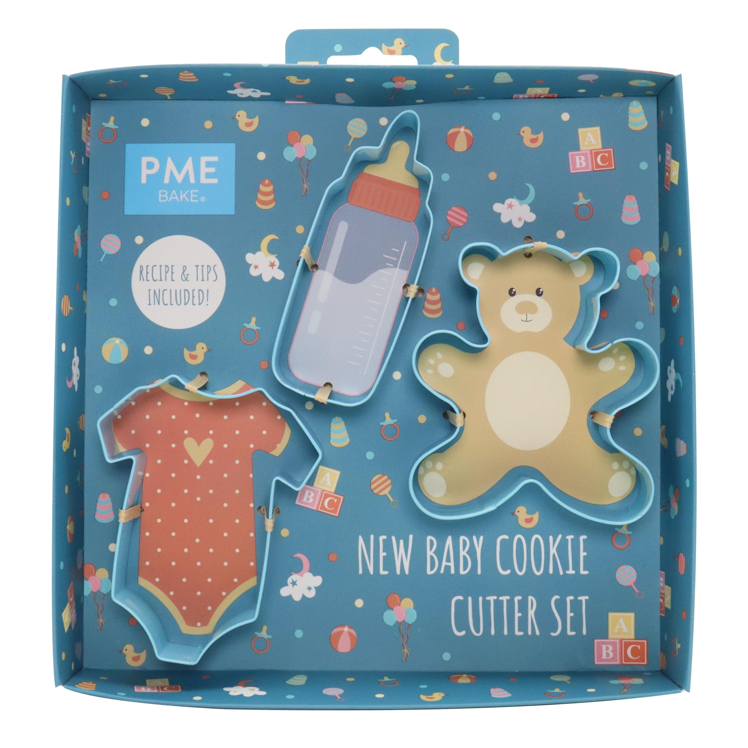PME New Baby Cookie Cutter Set, Blue — image 1