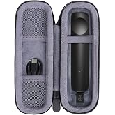 co2CREA Hard Case for Logitech Spotlight 2/1 Presentation Remote, Black | Presenter Clicker Compatible, Travel Protective Storage Bag with Mesh Pocket &amp; Hand Strap, Shockproof EVA Carrying Box