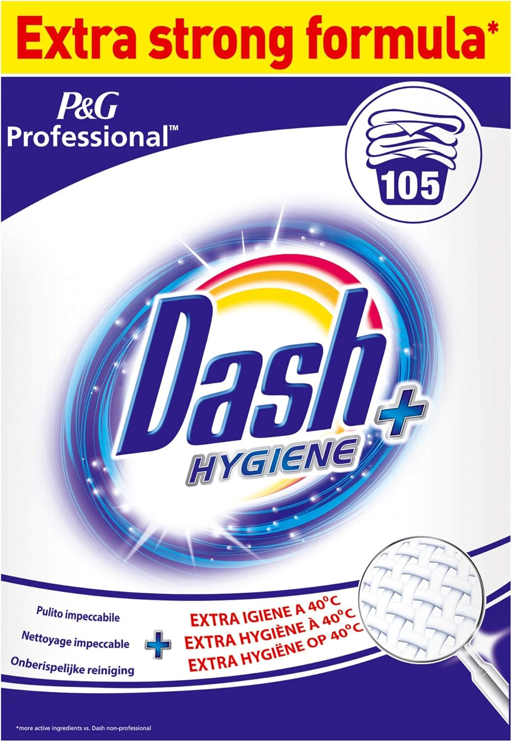 Dash Detergent in Powder for Laundry Machine and Hand, with Actilift