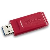 Verbatim 64GB Store 'N' Go USB 2.0 Flash Drive, Red 97005 | SB 2.0 Flash Drive, Red 97005