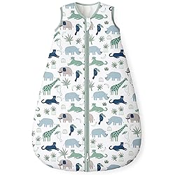 Yoofoss Baby Sleep Sack 0-6 Months, 1.5 Tog Baby