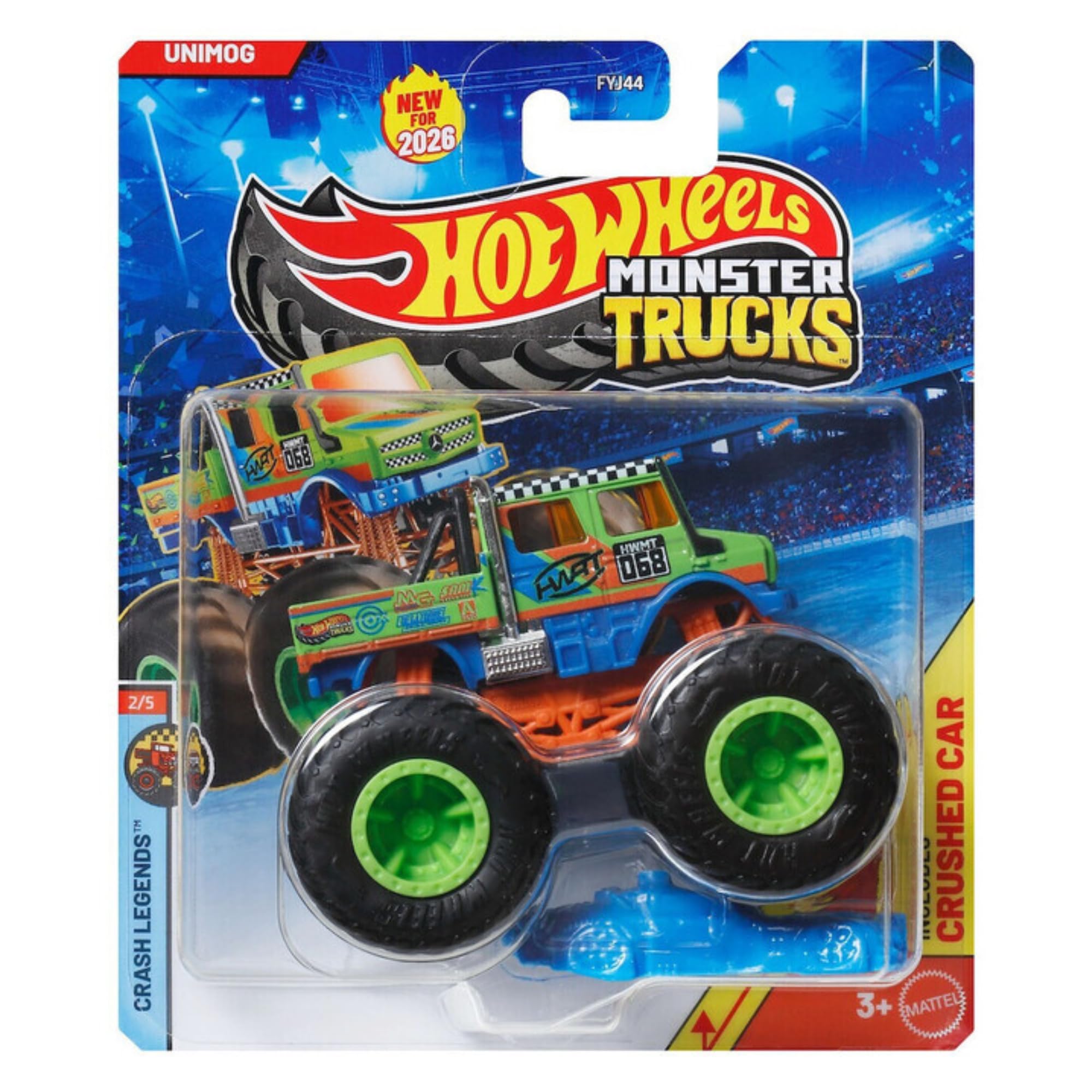 Hot Wheels Monster Trucks - (Unimog JHY34)