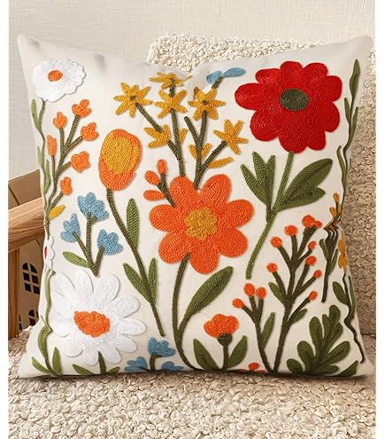 Amazon.com: Ambesonne Yellow Throw Pillow Cushion Cover, Picnic