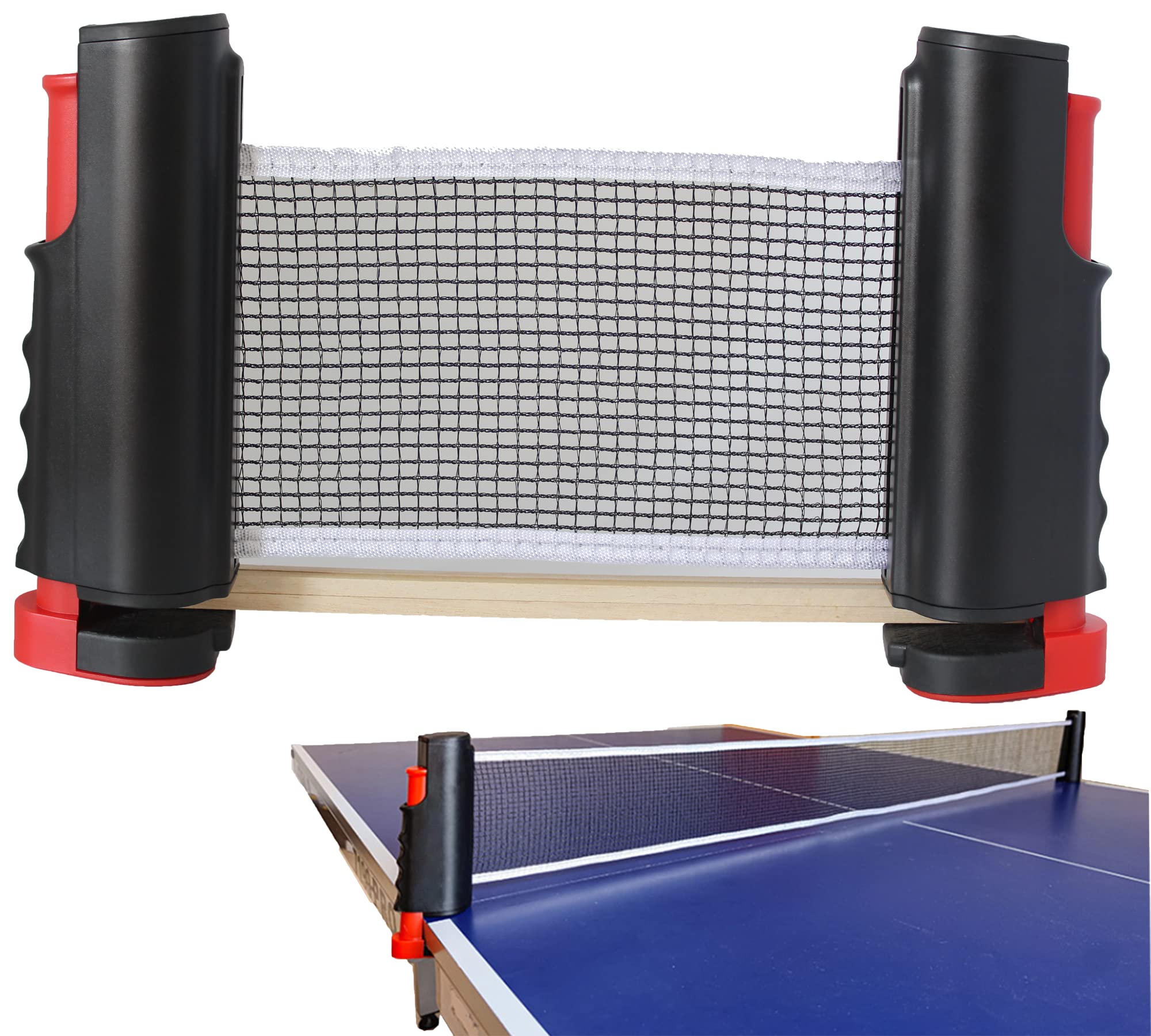 Photo 1 of Retractable Ping Pong Net with Clamps,Table Tennis Nets Replacement,Portable Outdoor Pingpong Net for Any Table Accessories