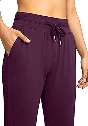G Gradual Women's Joggers Pants with Zipper Pockets