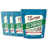 Bob's Red Mill Organic All Purpose Unbleached Flour, 3lb (4 Pack)