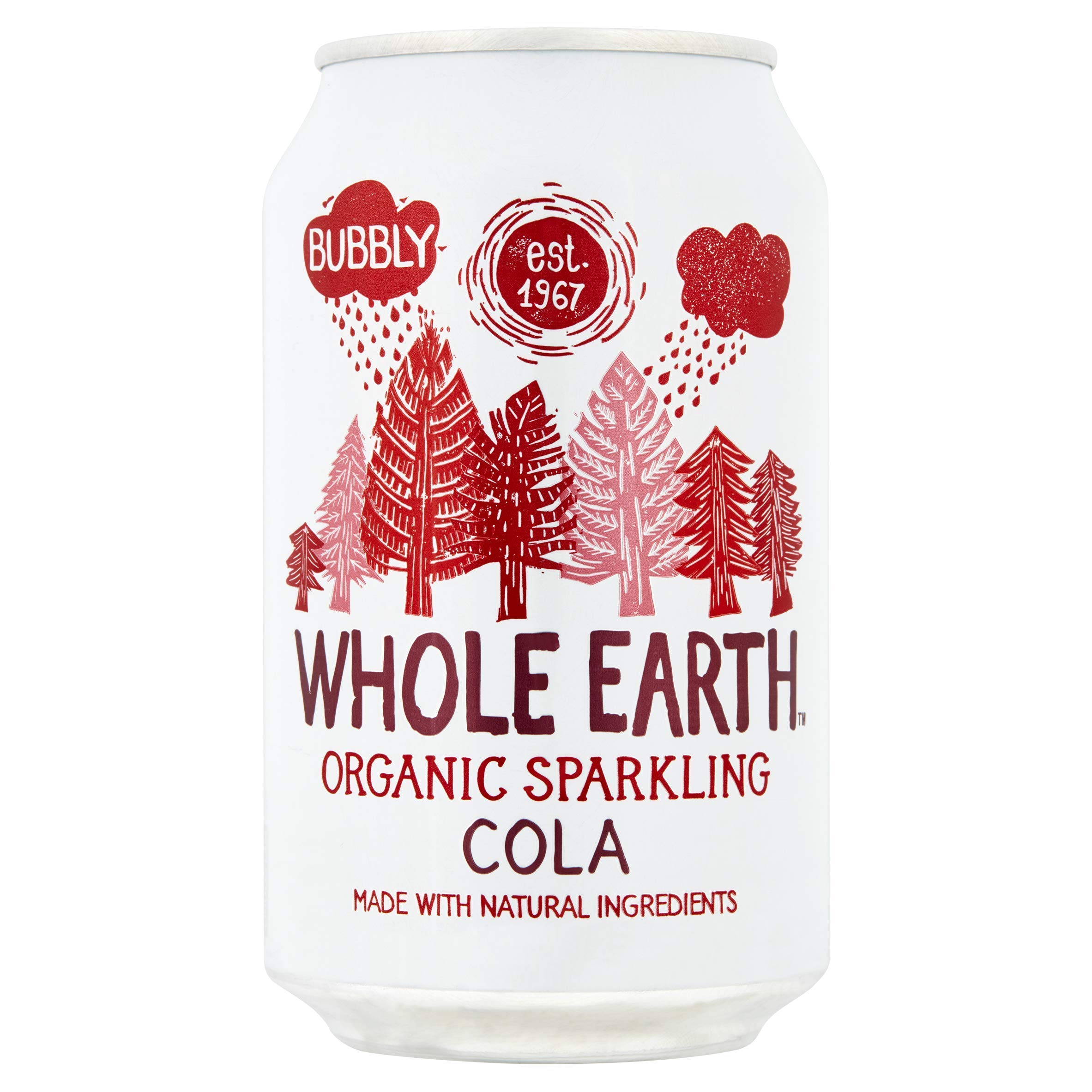 Whole Earth Organic Sparkling Cola Drink, 330 ml, (Pack of 24) Buy