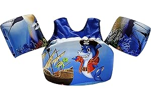 Jaegvida Toddler Swim Vest Kids Swim Vest 30-50 lbs