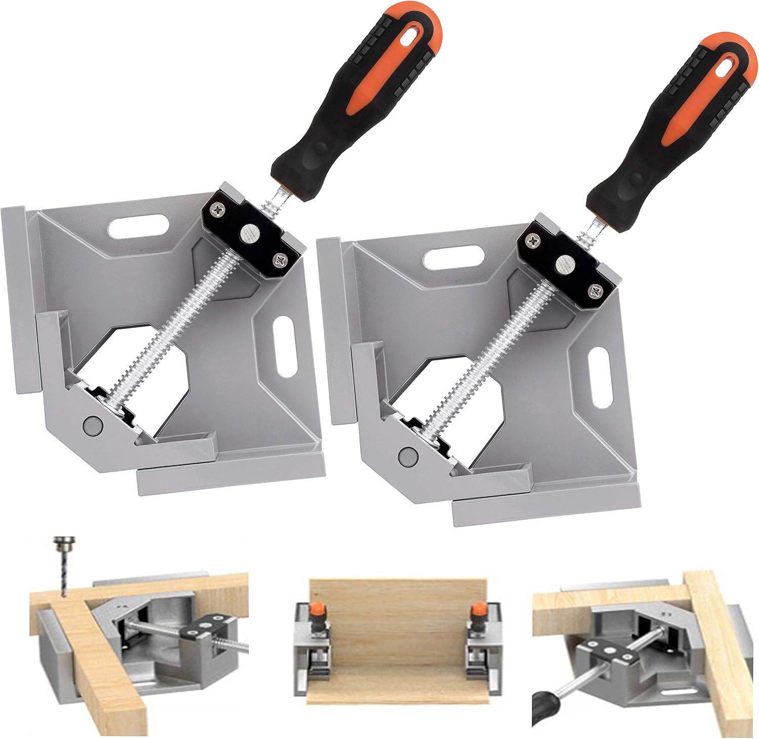 MAYLINE 90 Degree Corner Right Angle Clamps Holder, Angle Welding Clamp