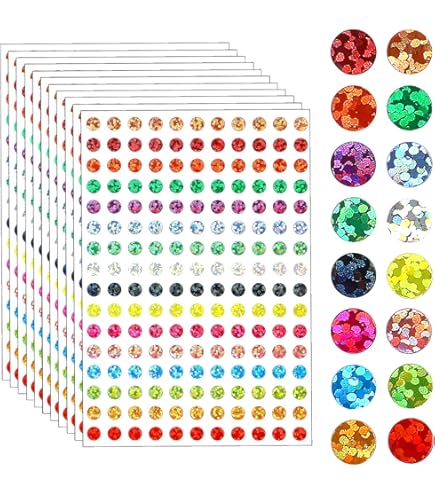 Pegatinas Para Arreglar Hojas De Anillas 102 Etiquetas, 25mm Diámetro Redondo, Blanco, Extraible/adherencia BAJA Pegatinas Pequeñas