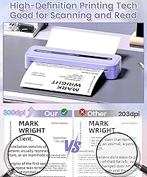 Phomemo Bluetooth Portable Printer, 8.5'' x