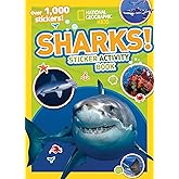 National Geographic Kids Sharks Sticker Activity Book: Over 1,000 Stickers!