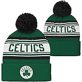 Outerstuff Boston Celtics NBA Youth Cuffed Knit Pom Hat