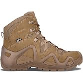 LOWA Men's Zephyr GTX Mid TF Hiking Boot | Versatile 6-Inch Waterproof Tactical Boot Featuring GORE-TEX Lining and MONOWRAP Support for All-Day Field Comfort