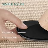 Navaris 16pc Furniture Sliders for Carpet 15.2cm Oval Gliders Heavy Move view 4