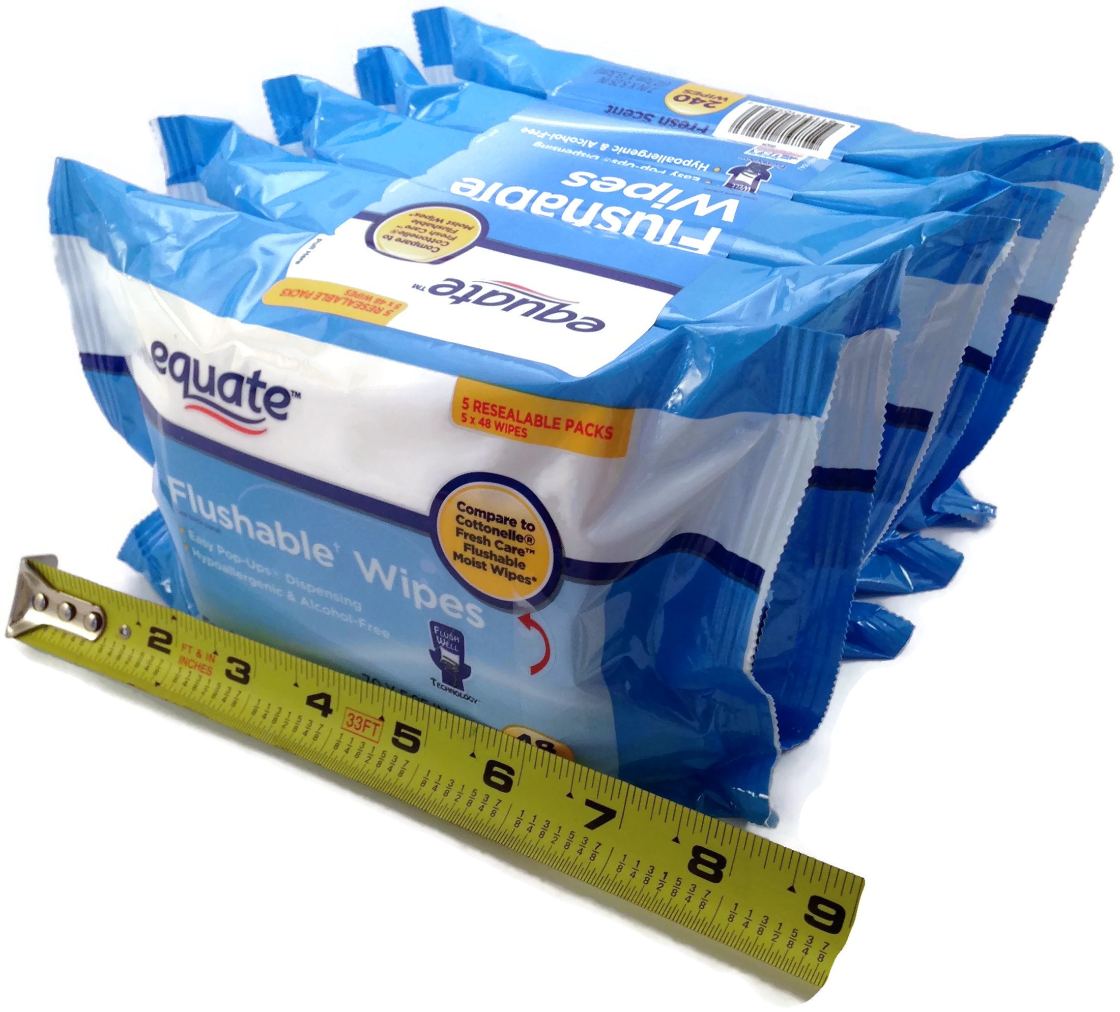 Equate Flushable Wipes 20pack of 48 Ea. (960ct) Pricepulse