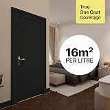 Hemway Jet Black Chalk Paint 1L Matt Finish for Furniture & Walls view 4