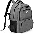 CURMIO CPAP Travel Backpack - Compatible for ResMed AirSense & Philips System One, Carry On Bag for CPAP Machine & Supplies, Gray, Patent Design