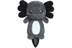 HAPPY FUEL Axolotl Microwavable Unscented Heating Pad for Women and Kids- Cute Soft Cozy Pillow Plush Heatable Warm Stuffed Animals - Kawaii Hot and Cold Plushie Food Toy - Axolotl Gifts for Girls and Boys