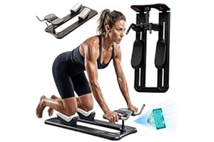 Crawling Training Machine Spine Twist & Stretch Trainer Effective Waist & Spine Workout, 3 Adjustable Height LED Counter 230k