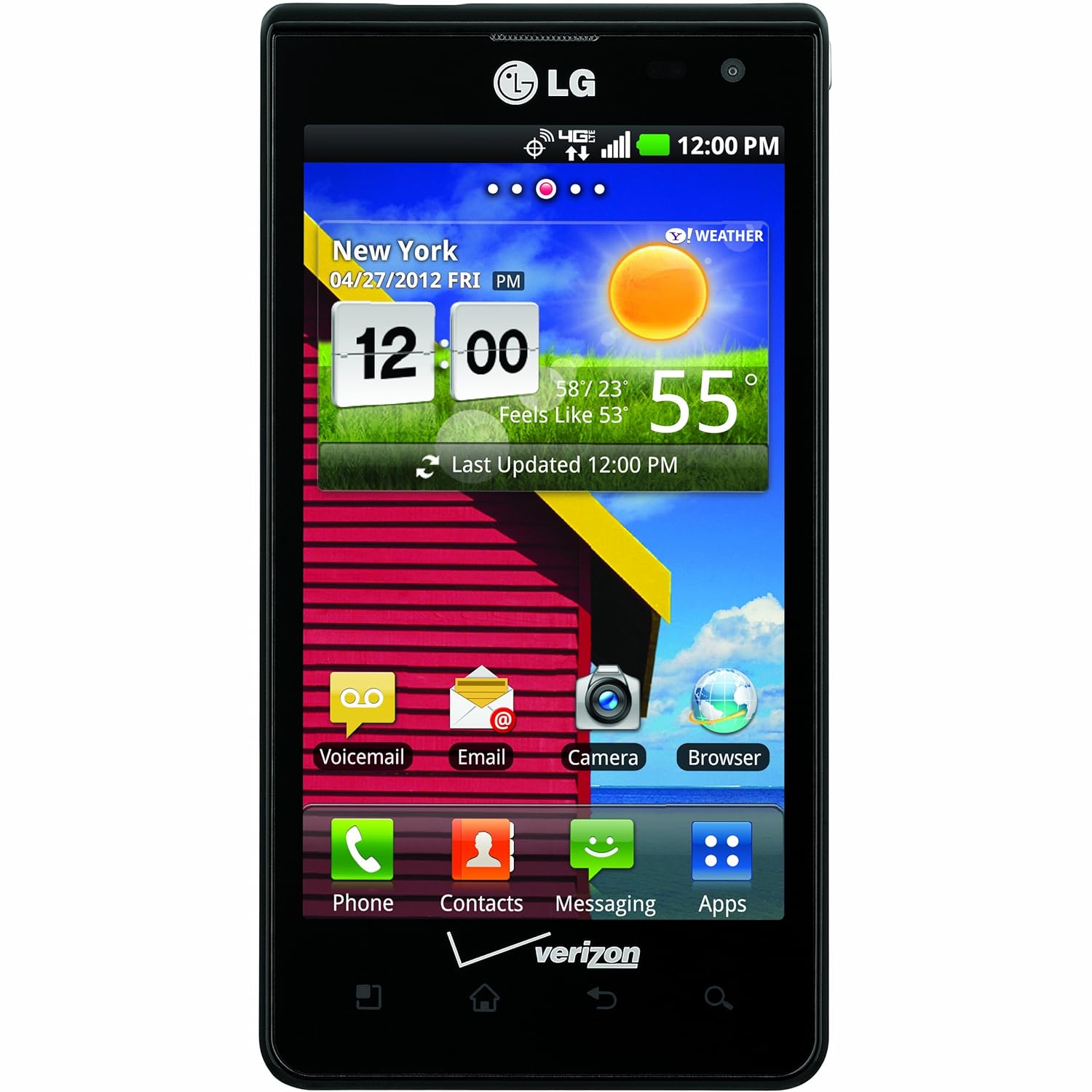 Amazon.com: LG Lucid, Black 8GB (Verizon Wireless): Cell Phones &  Accessories