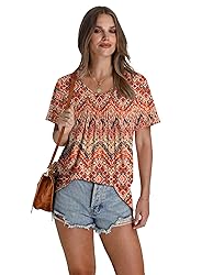 Maternity Shirts Womens Short Sleeve Tops 2025