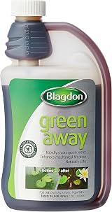 Blagdon Green Away Pond Water Treatment 500 ml Treats 10,000 L