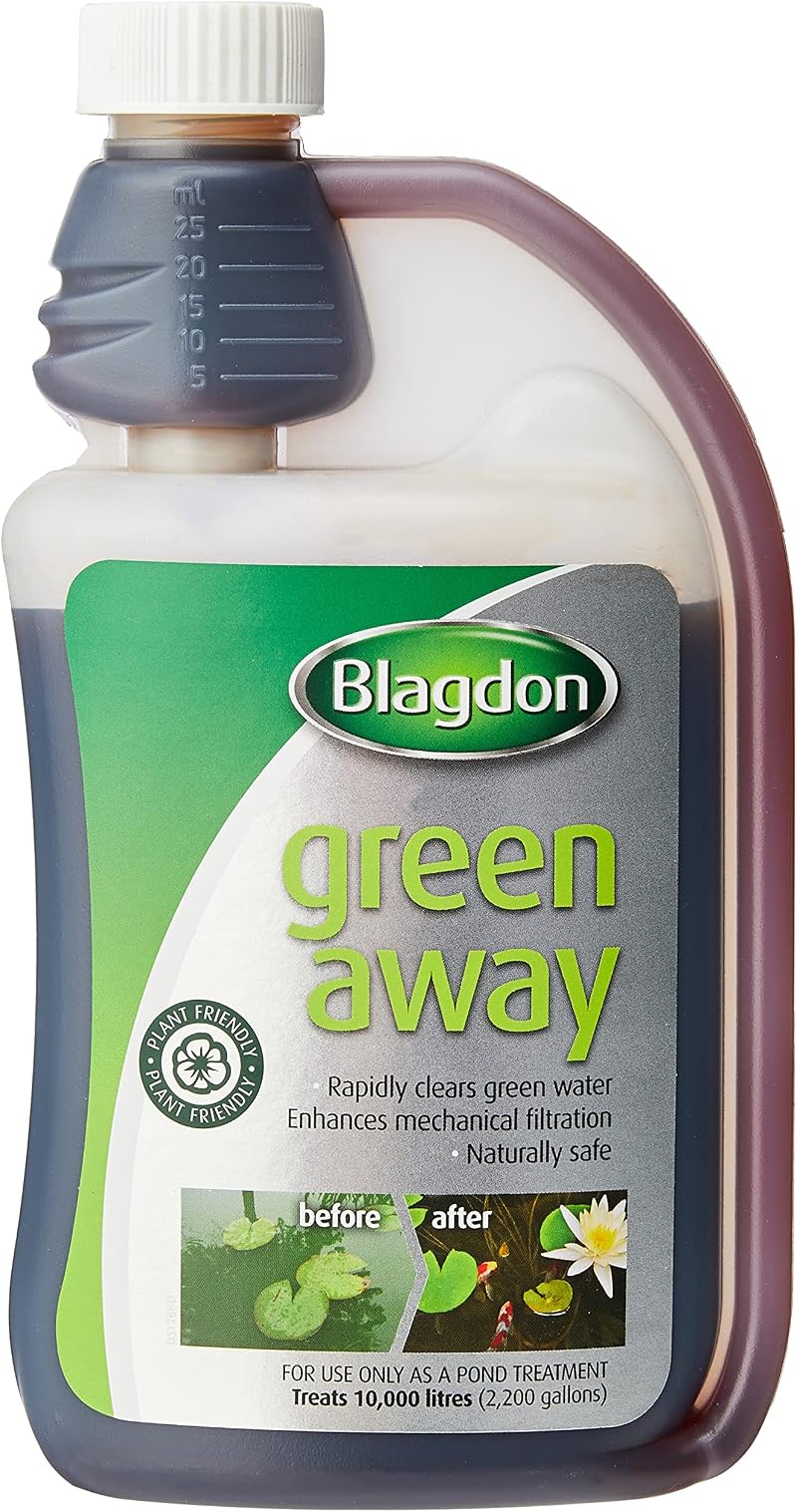 Blagdon Green Away Pond Water Treatment 500 ml Treats 10,000 L