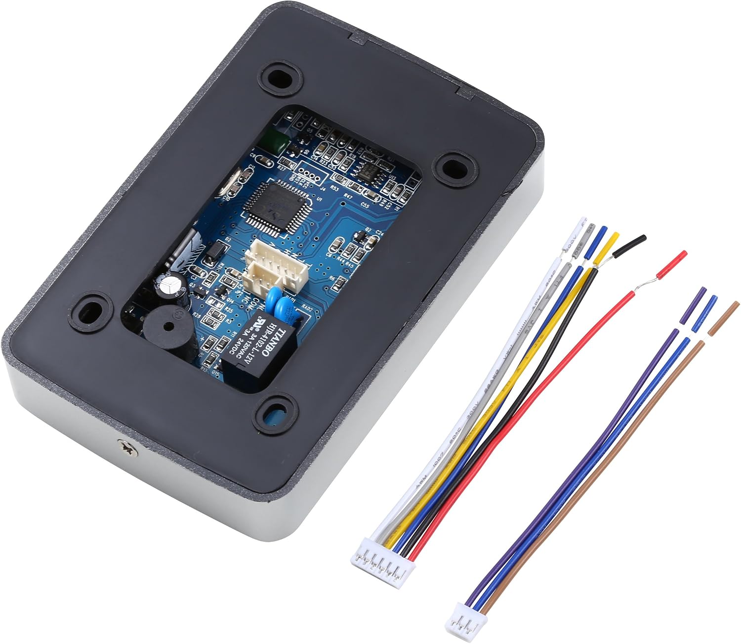 UHPPOTE 125KHz Proximity RFID Card Access Control Keypad Support 1000 Users, black - Image 4