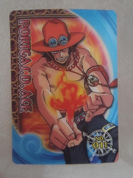 Amazon ワンピース One Piece ３ｄカードコレクション １０ｔｈ エース 火 アニメ 萌えグッズ 通販