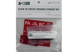 SPACE AGE ELECTRONICS Space Age EClips ELOCK-FA, E-Series Fire Lockout Kit